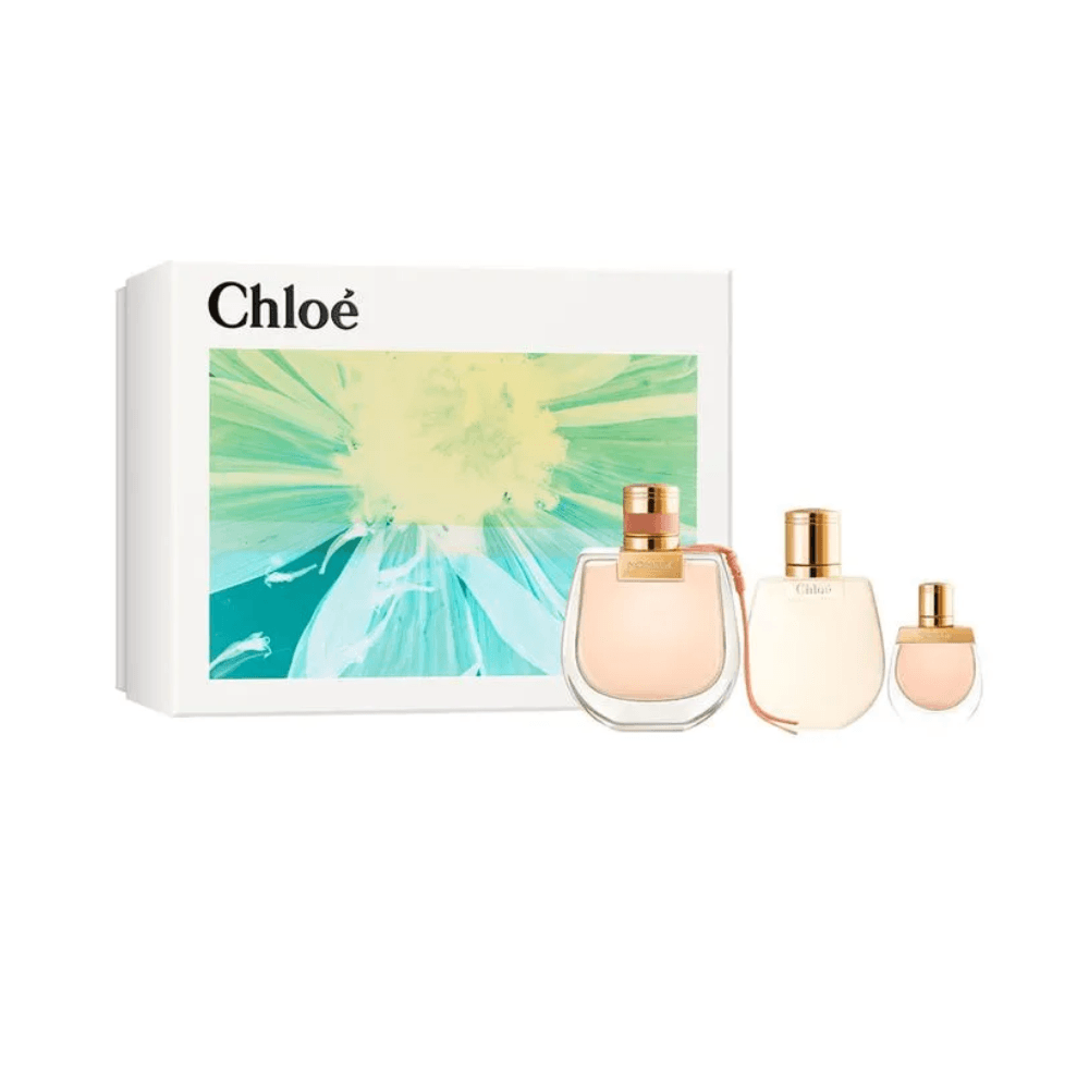 CHLOE COFFRET (EDP 75ML + BODY LOTION 100ML + MINI 5ML) - opaque